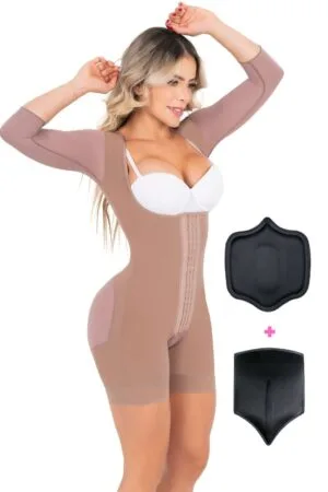 Combo Moldeador Ref. MARGIET – Faja + 2 Tablas (Abdominal y Lumbar)